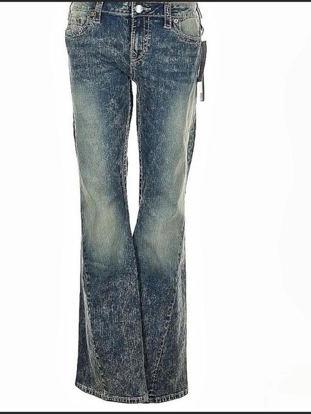 True Religion Joey Low-rise Flare Cut Jeans